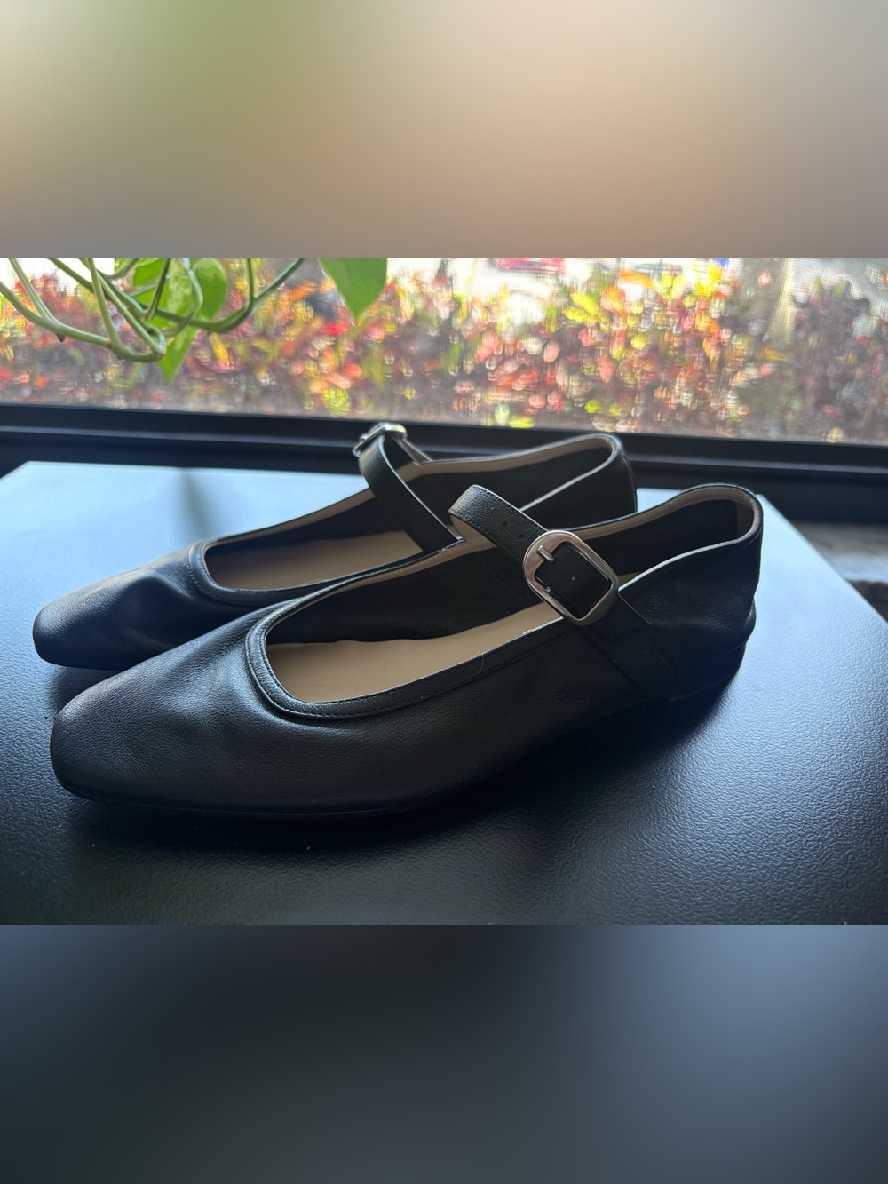 LE MONDE BERYL black Mary Jane flats